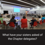 What have your sisters asked of the Chapter delegates?